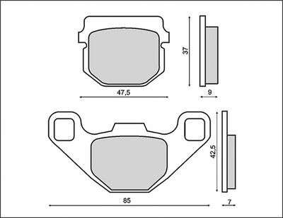 remblokset CP50+Adress